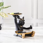 French bull dog double tray decor - Image 2