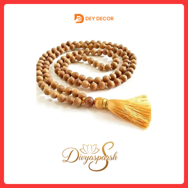 Safed Chandan Mala ( White Sandalwood Mala )