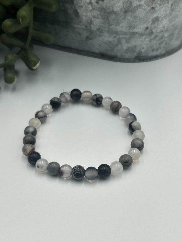 Natural Black Picasso Bracelet