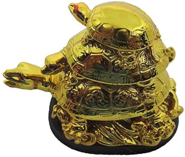 Feng Shui Three Head Tortoise