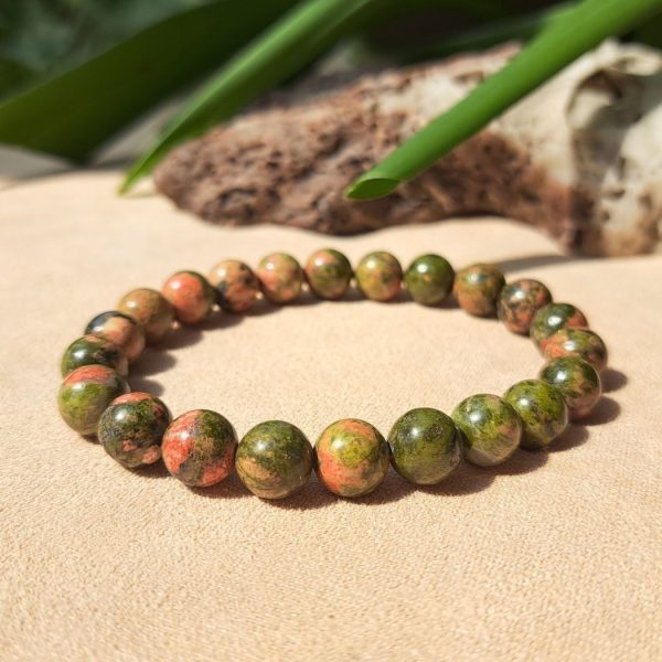 Natural Unakite Bracelet