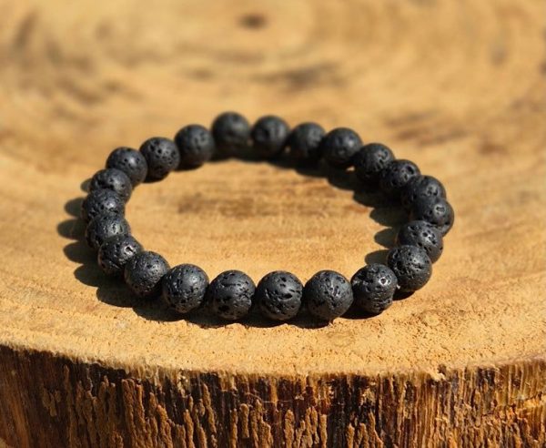 Natural Lava Bracelet