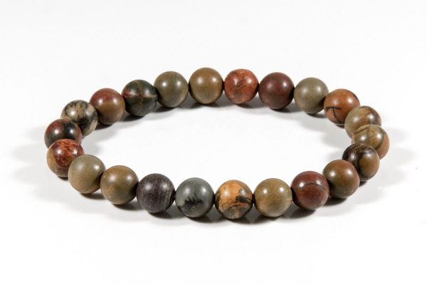 Natural Red Picasso Bracelet