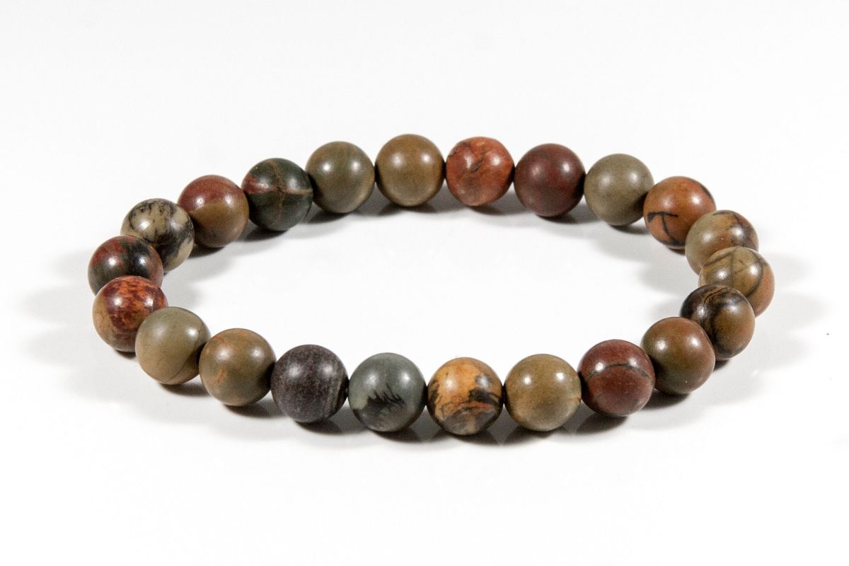 d86e2a216496582ecd103cef7425fe1b Natural Red Picasso Bracelet - Image 1