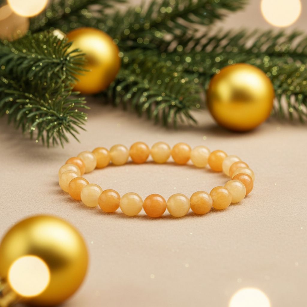 db26b84c84031109f6fe7bf529ce83b6 Natural Yellow Aventurine Bracelet - Image 1