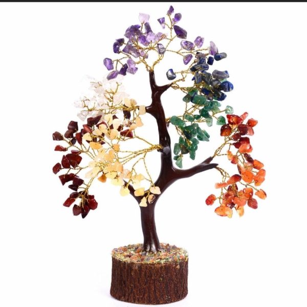 Seven Chakra Tree – 100 Beads (Healing & Positive Energy Tree)