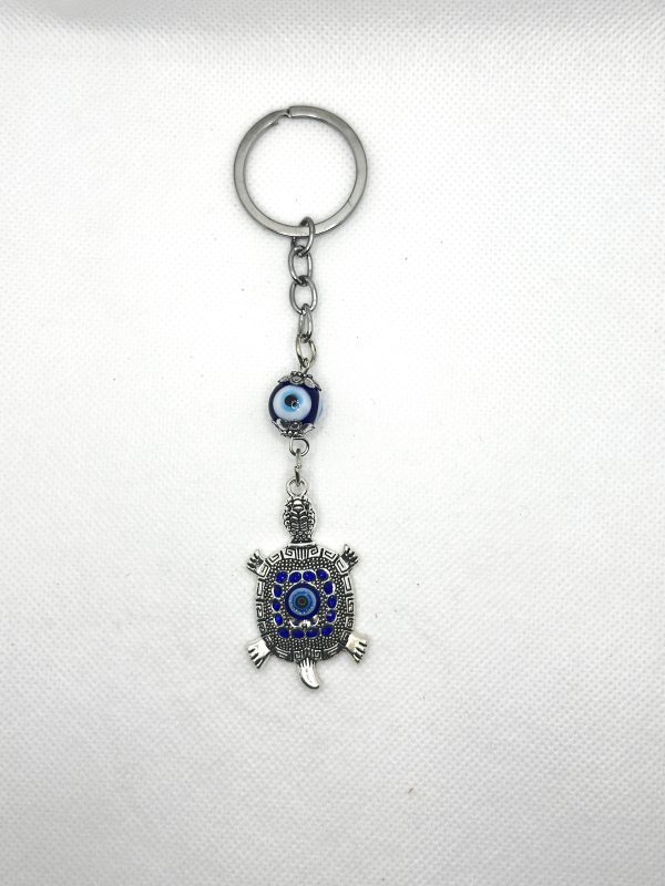 Evil Eye Tortoise Key Chain – Protection & Prosperity Charm